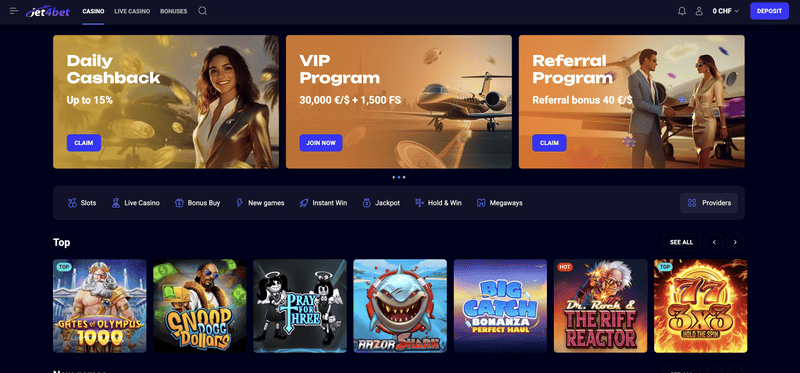 Ausländisches Casino Jet4Bet hat seine Seriosität bewiesen